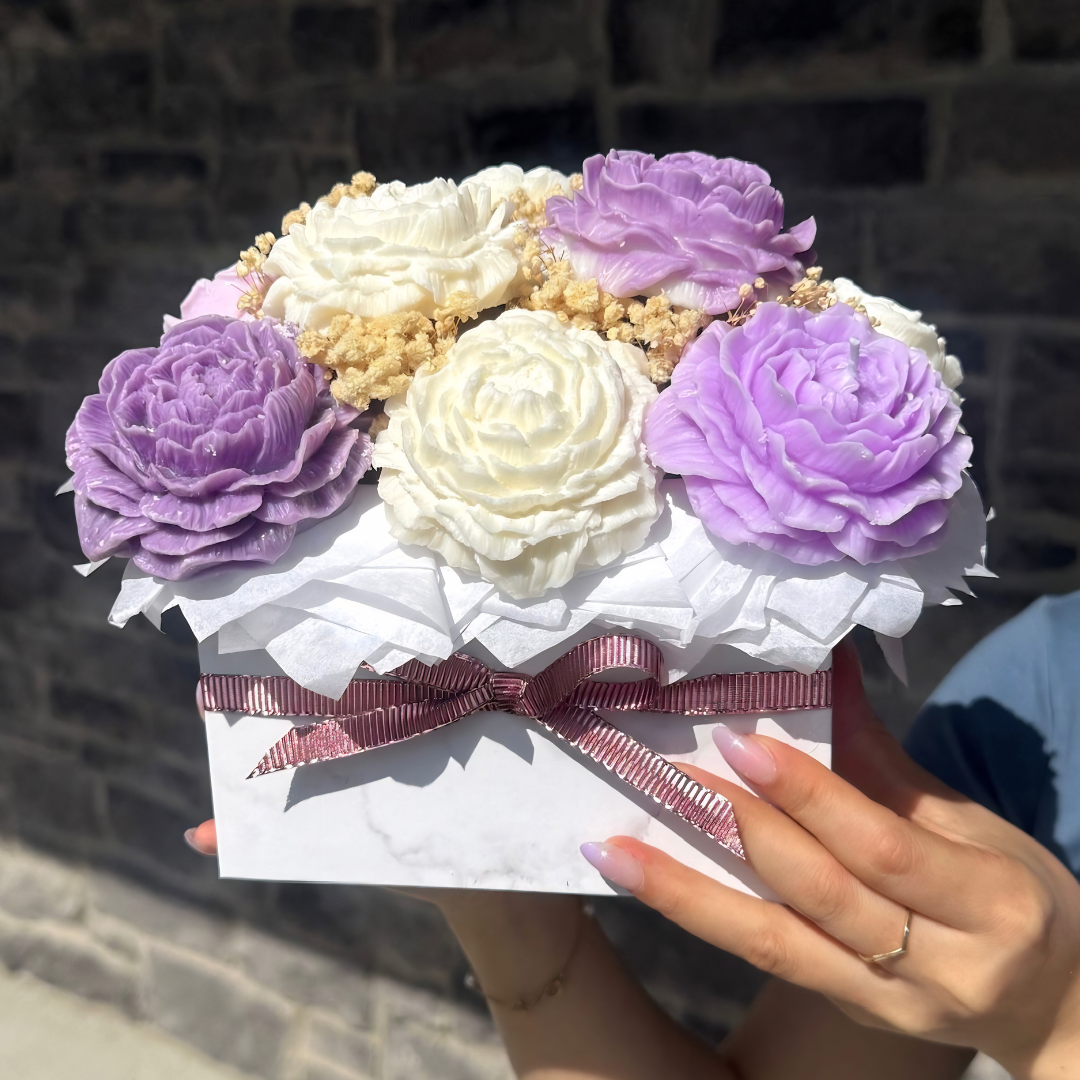 Flower Candle Arrangement
