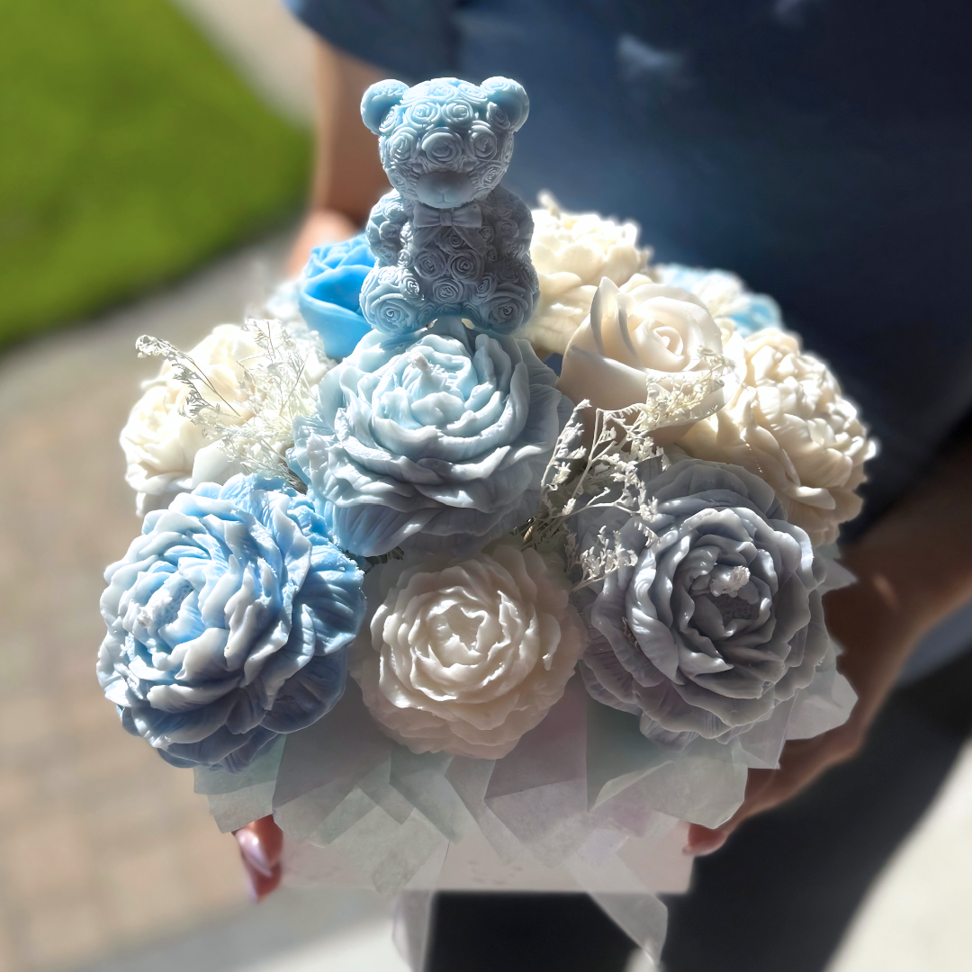 Flower Candle Arrangement