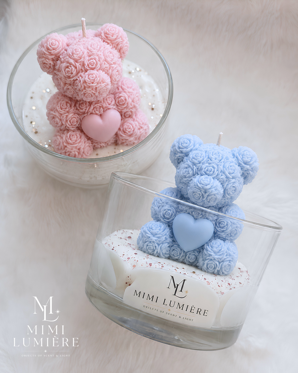 Teddy Bear Candles